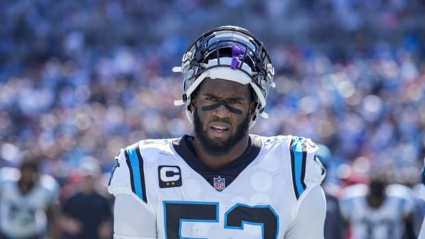 Panthers linebacker Brian Burns
